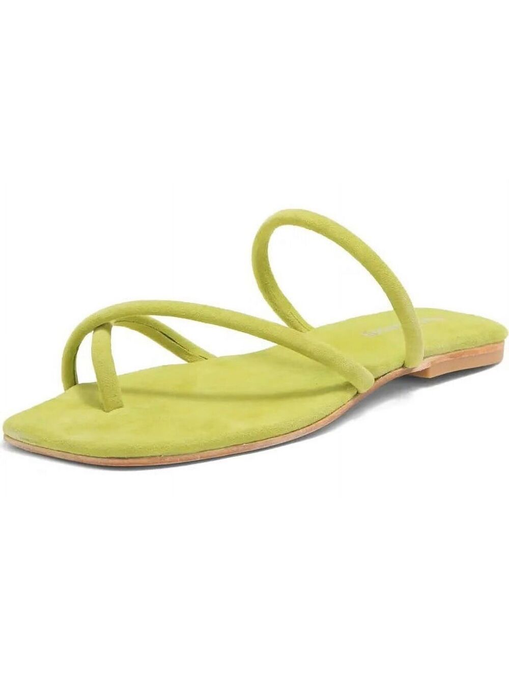 Jeffrey Campbell Rania Green Suede  Flat Sandal (Green Suede 8) Retail $79